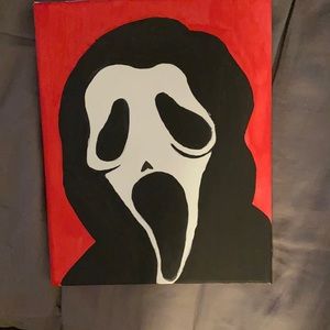 Hand painted Ghostface